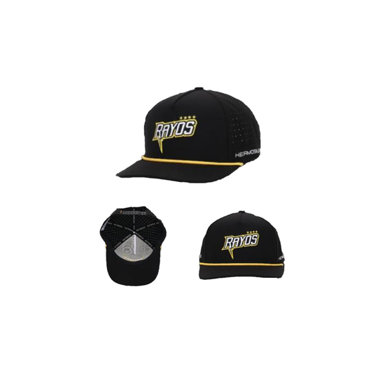 RAYOS GORRA + METBROS NEGRA