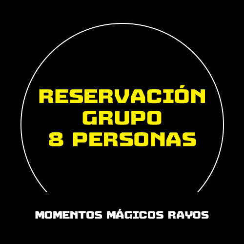 Reservación Por Grupo 8 Personas